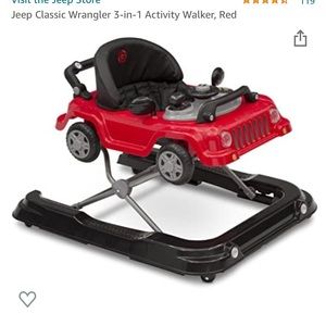 JEEP baby 3 in 1 walker
